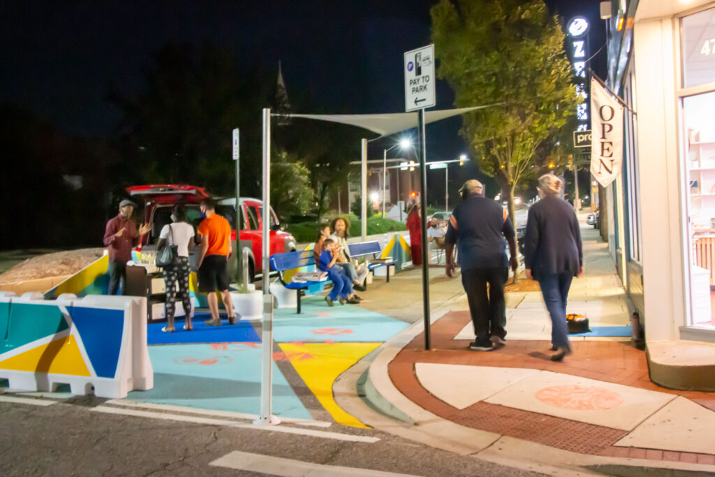 Curbside Commons First Friday evening gathering