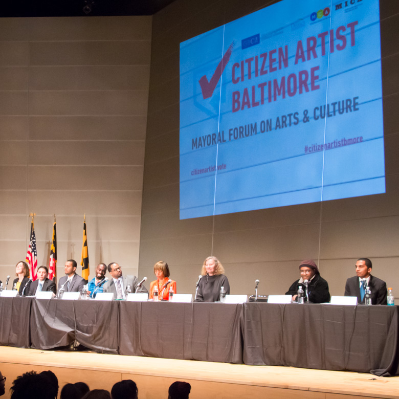 2016 Baltimore City Mayoral Candidates at Citizen Artist Baltimore forum
