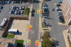 Hyattsville Bean There Sun That Gallatin birds eye view