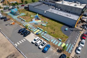 2700 Art Space birds eye view southeast