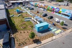2700 Art Space birds eye view northwest