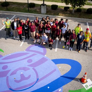 Rodwell EMS Galactic Fantasy pavement mural preview